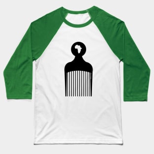 Afro Pick Baseball T-Shirt